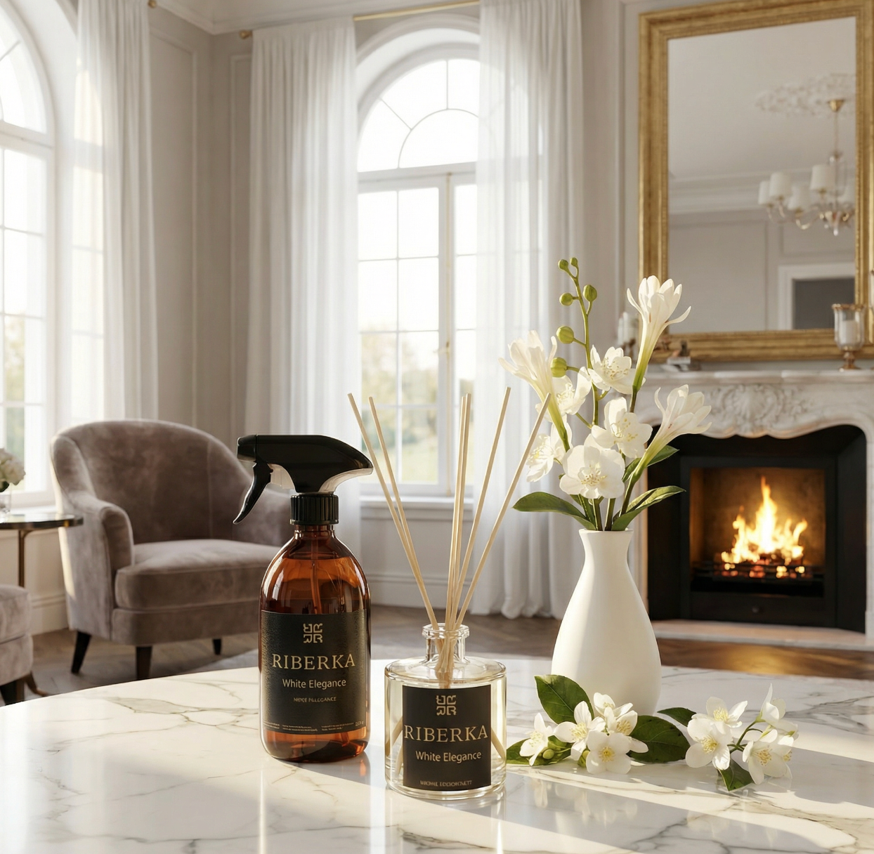 DUO AROMATIQUE ÉLÉGANCE BLANCHE