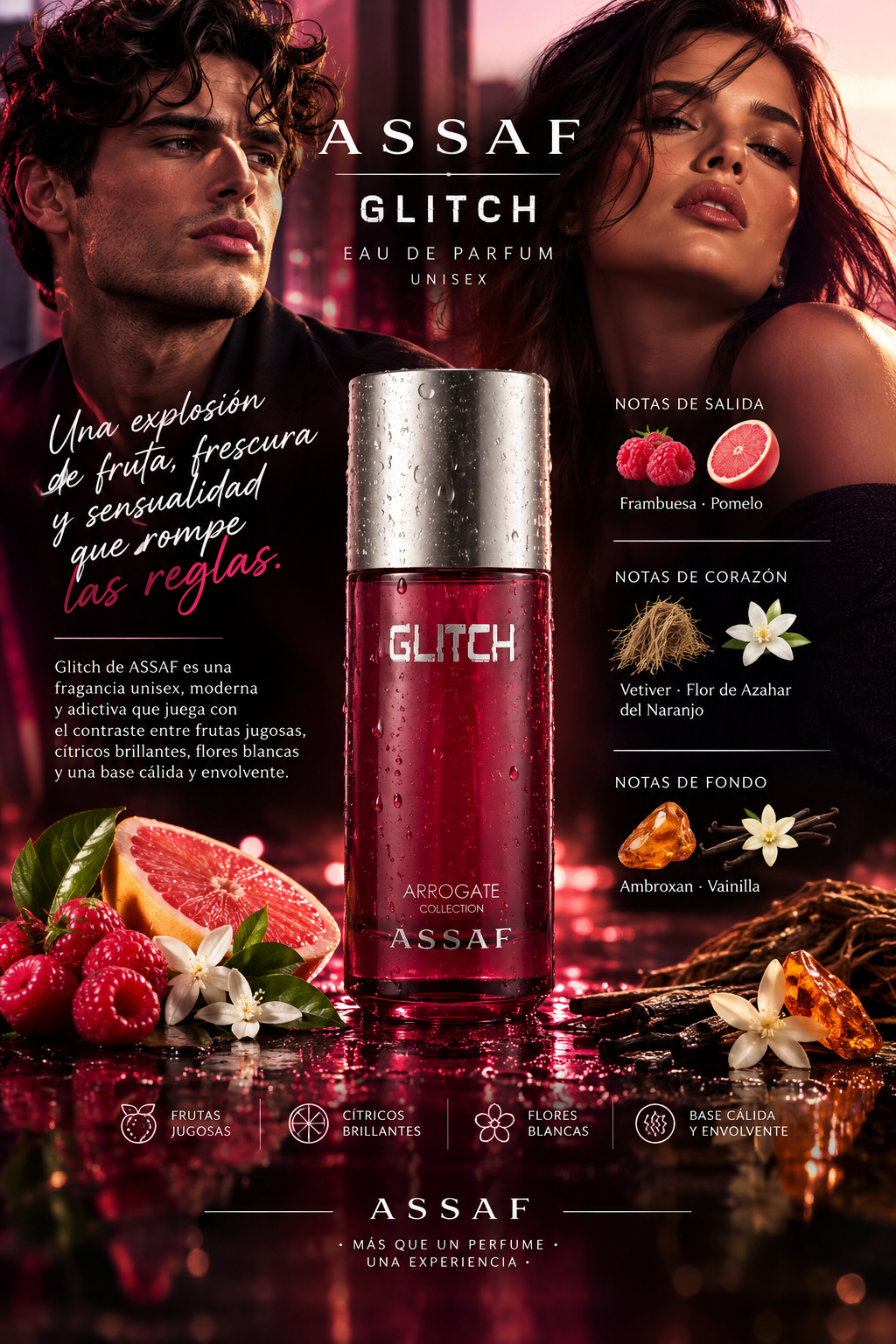 perfume unisex assaf glitch