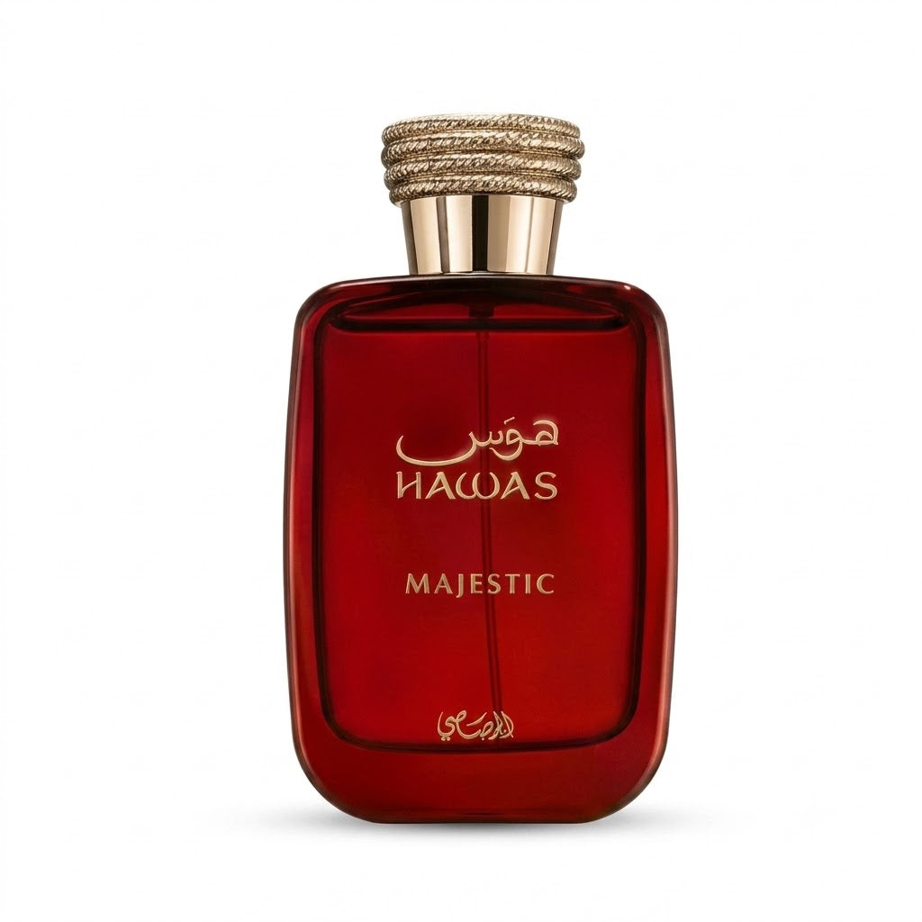 perfume hawas majestic de rasasi botella original