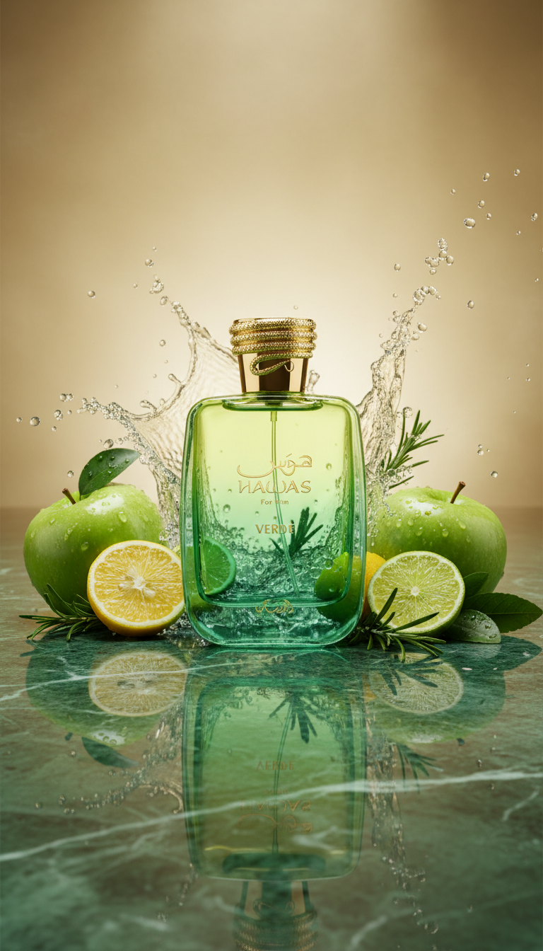 hawas verde rasasi perfume