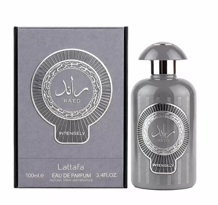 RAED INTENSELY DE LATTAFA PERFUME MASCULINO AMADERADO