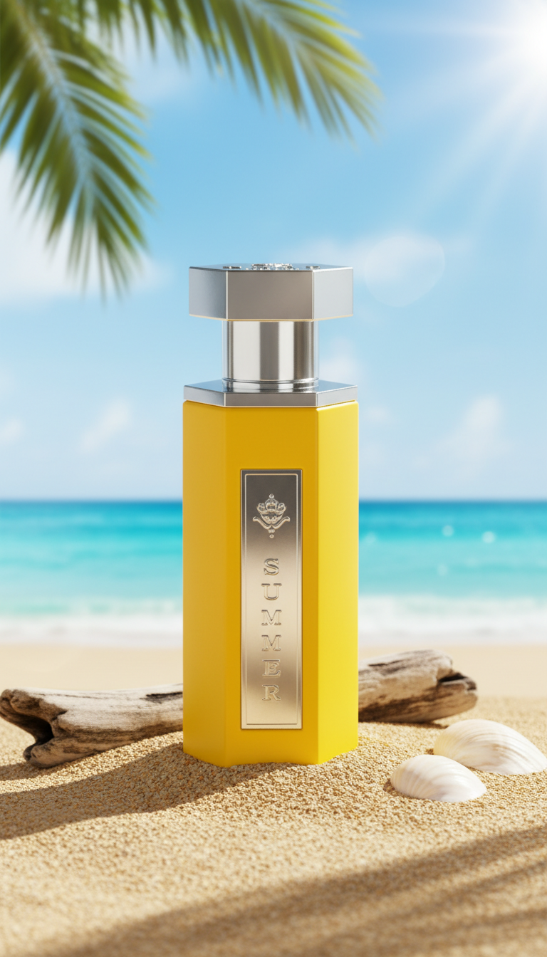 Reef Summer Yellow| Perfume Árabe Fresco y Veraniego de Larga Duración