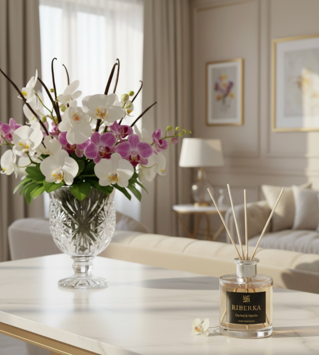 ORCHIDÉE ET VANILLE-MIKADO