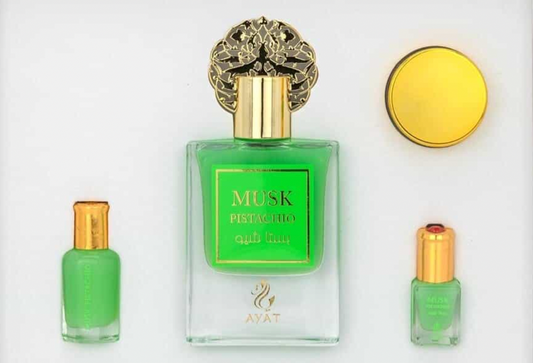 COFFRET MUSK PISTACHIO