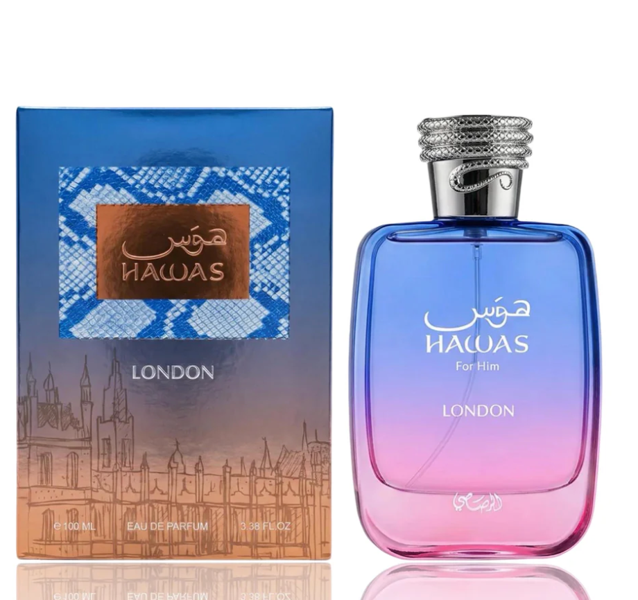 hawas london de rasasi perfume