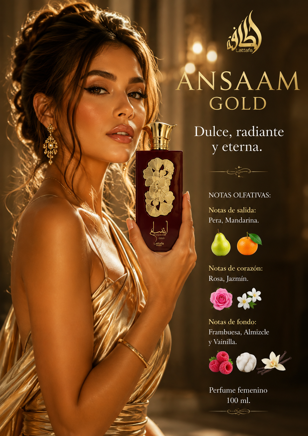 perfume lattafa ansaam gold