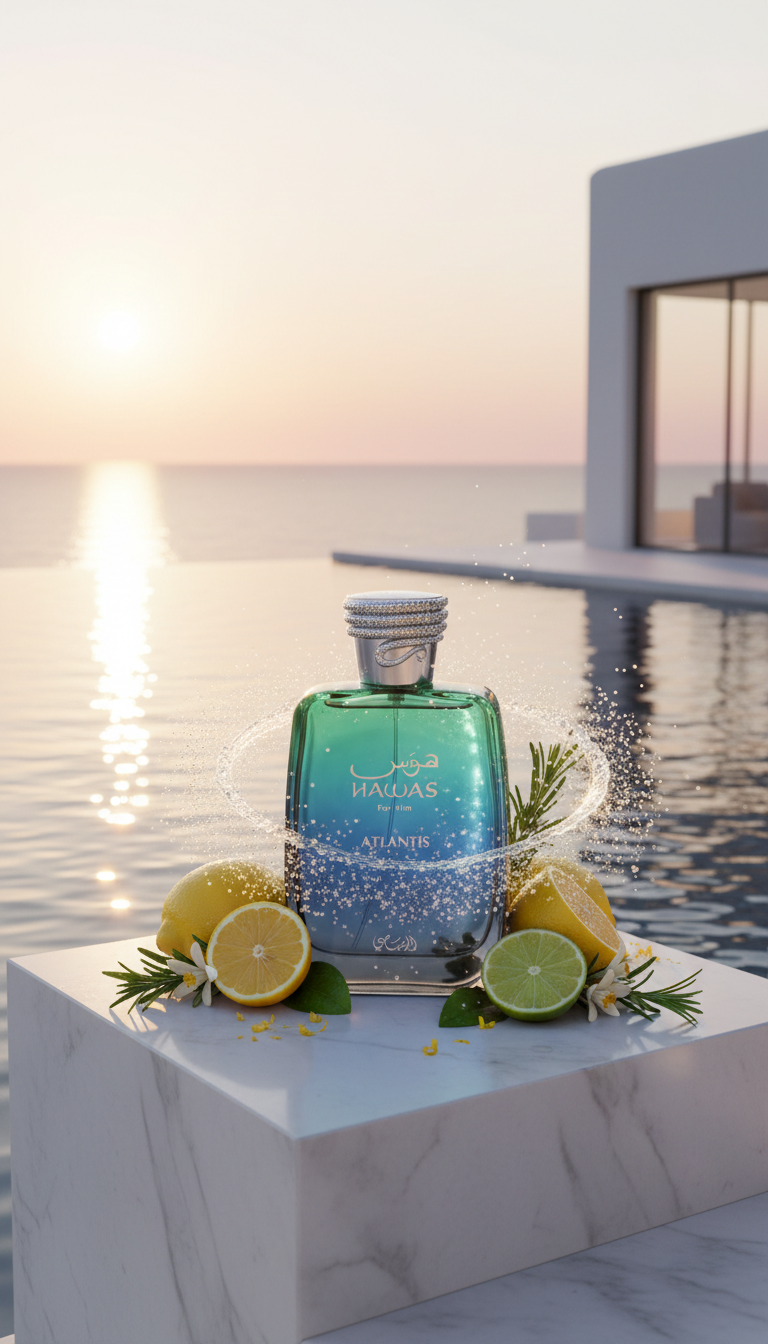 HAWAS ATLANTIS DE RASASI PERFUME ARABE MASCULINO