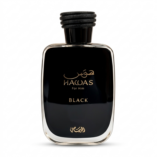 HAWAS BLACK RASASI PERFUME INTENSO MASCULINO