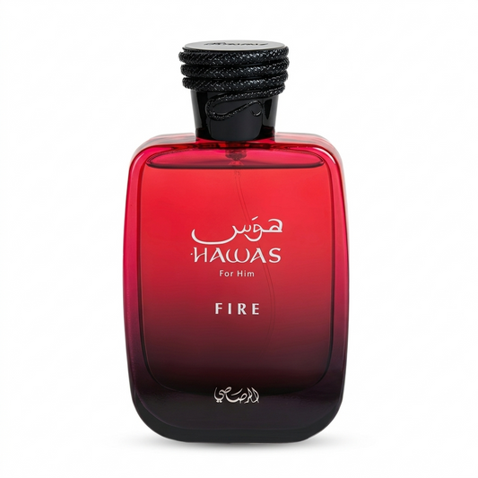 HAWAS FIRE RASASI PERFUME ARABE MASCULINO INTENSO