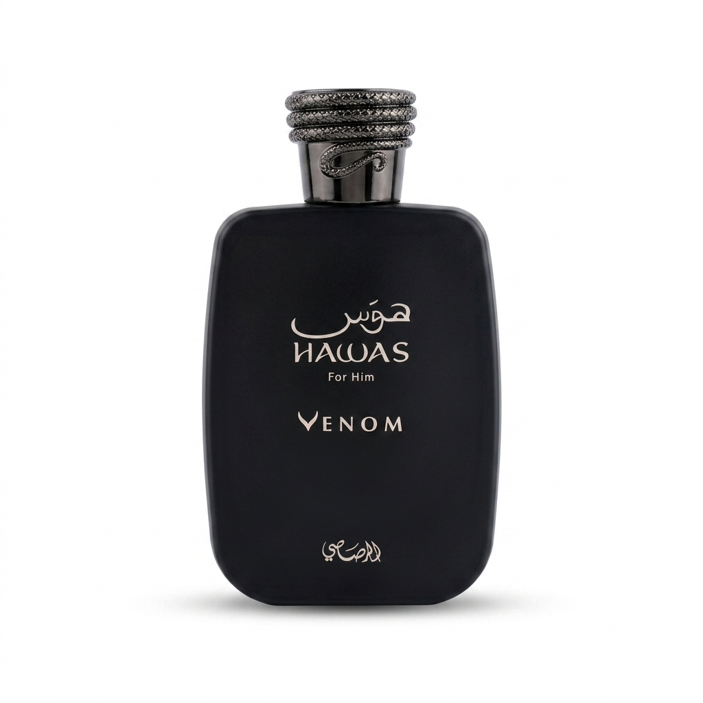 hawas venom de rasasi perfume arabe botella original
