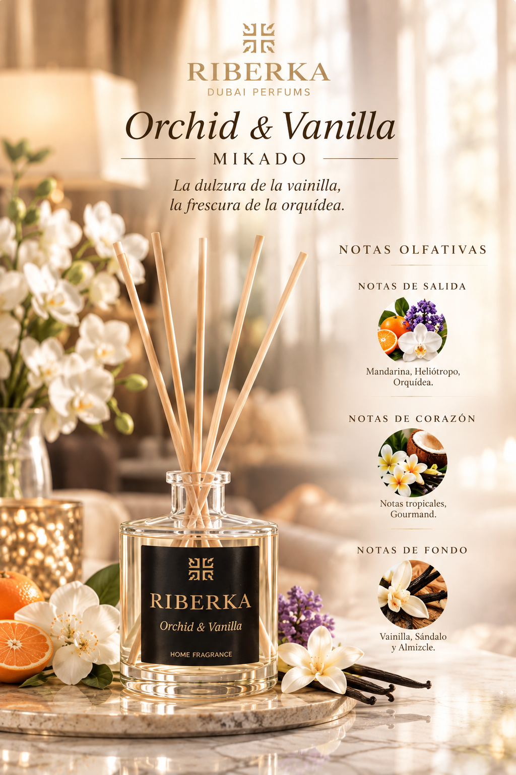 Mikado| Orchid & Vanilla