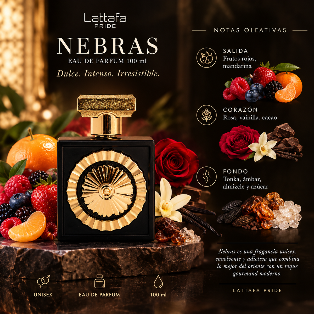 perfume chocolate nebras