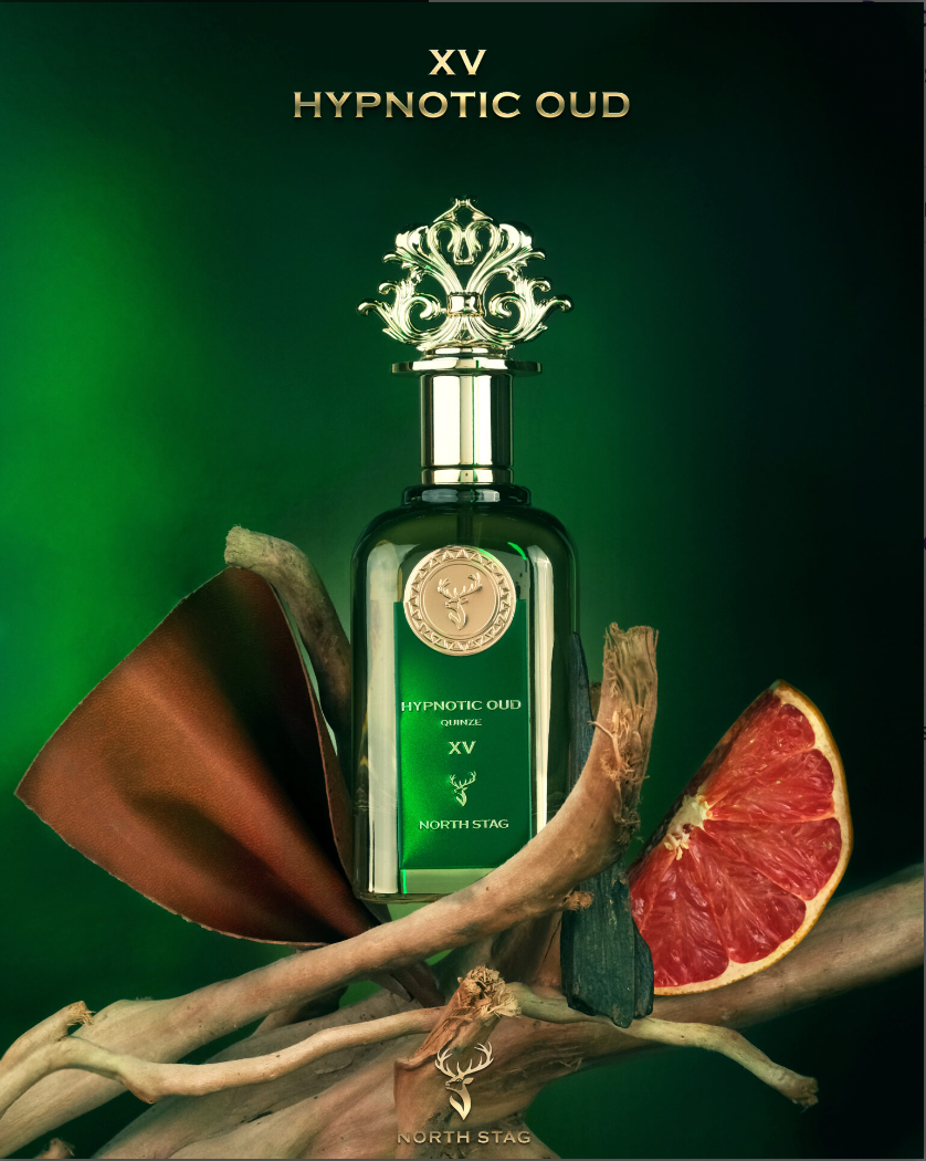 hypnotic oud quinze xv perfume arabe con oud, cuero, tabaco y especias orientales