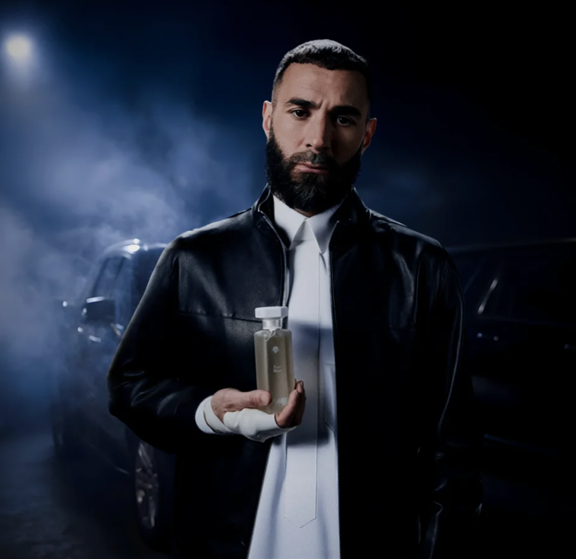 reef perfumes pearl musk kareem benzema