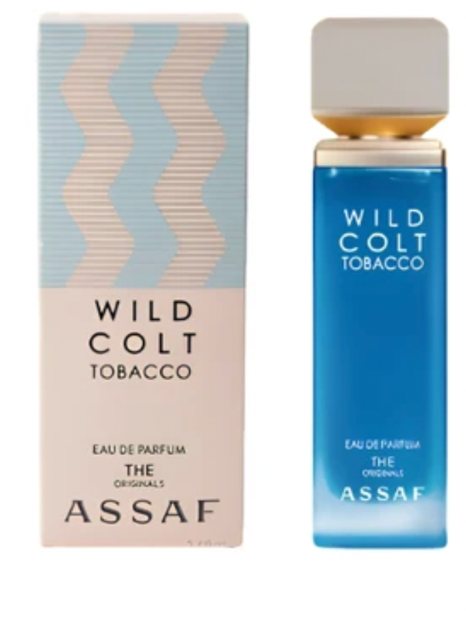 perfume unisex elegante assaf wild colt tobacco
