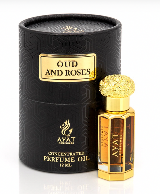 OUD AND ROSES PERFUME ACEITE