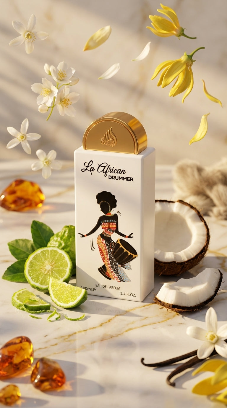 PERFUME LA AFRICAN DRUMMER LATTAFA, PERFUME COCO
