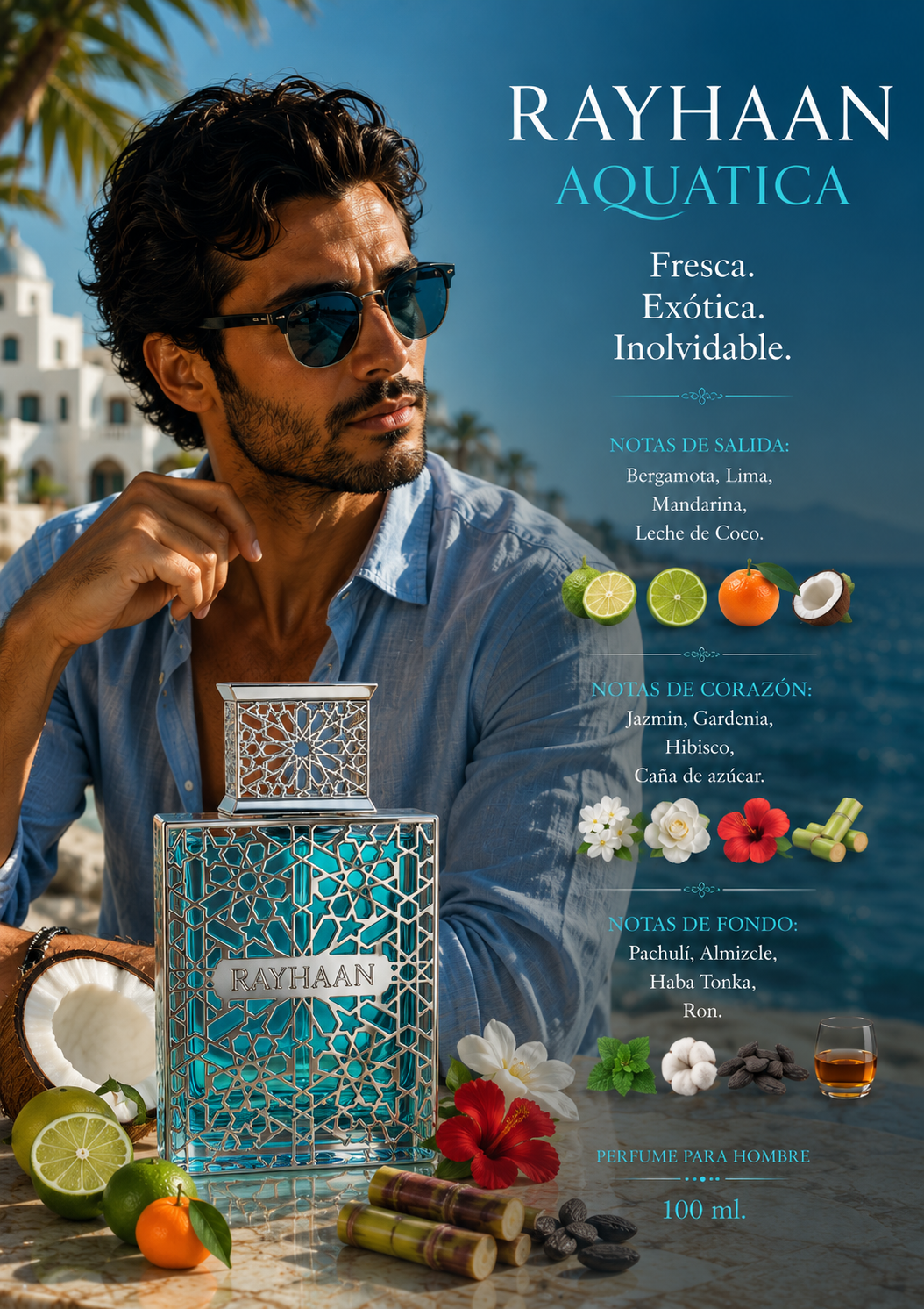 rayhaan aquatica perfume masculino