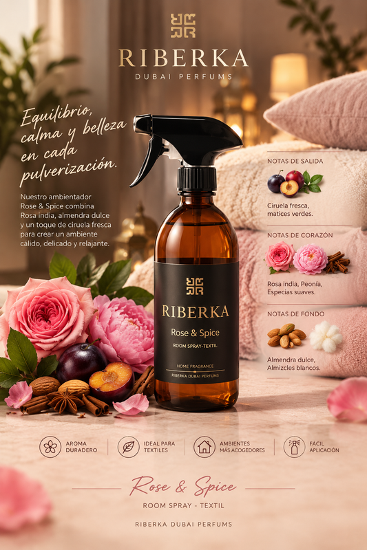 amientador texil rose&spice
